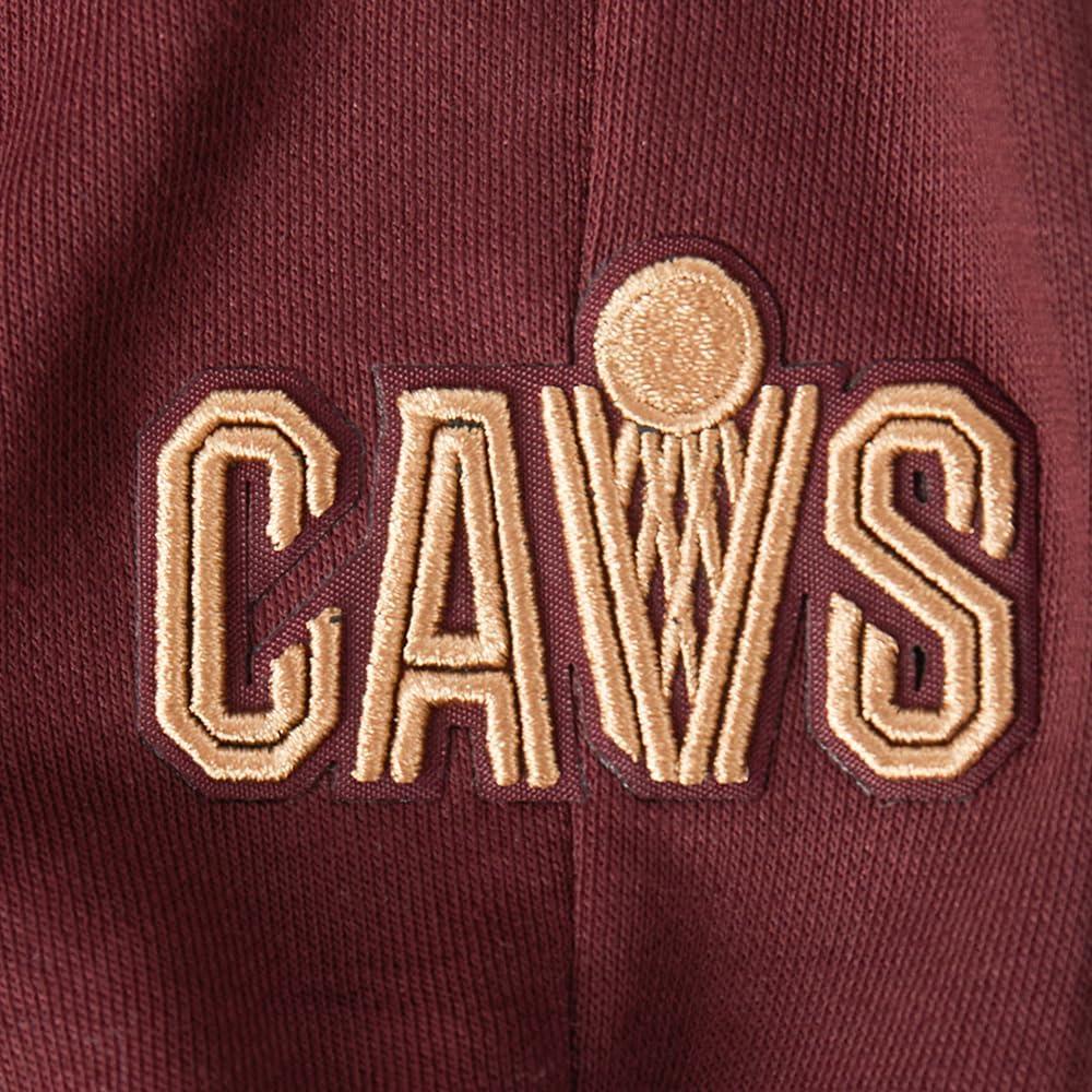 imagePro Standard NBA Womens Womens NBA Old English Brushed Back French Terry SweatpantWine