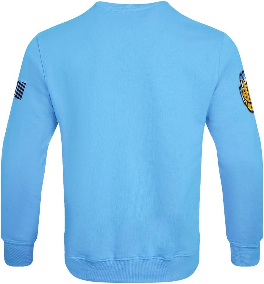 imagePro Standard NBA mens Mens Nba Old English Brushed Back French Terry Crewneck SweatshirtUniversity Blue