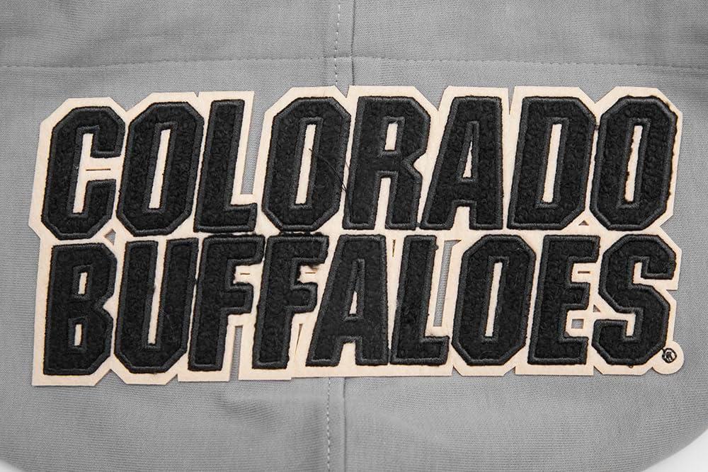 imagePro Standard NCAA mens Mens College Classic Chenille Cotton Double Knit Pull Over HoodieGray