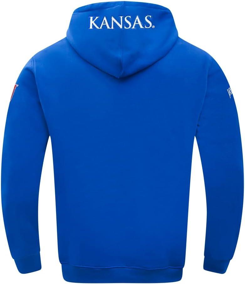 imagePro Standard NCAA mens Mens College Classic Chenille Cotton Double Knit Pull Over HoodieRoyal Blue
