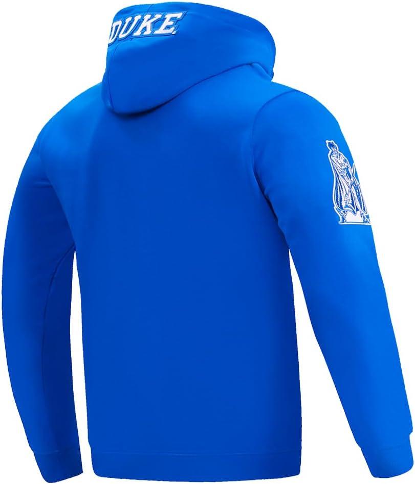 imagePro Standard NCAA mens Mens College Classic Chenille Cotton Double Knit Pull Over HoodieRoyal Blue