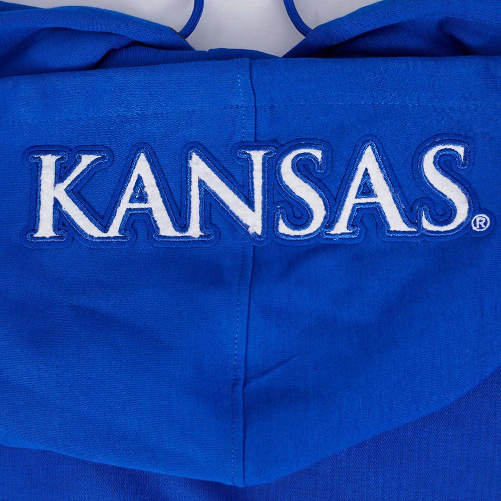 imagePro Standard NCAA mens Mens College Classic Chenille Cotton Double Knit Pull Over HoodieRoyal Blue