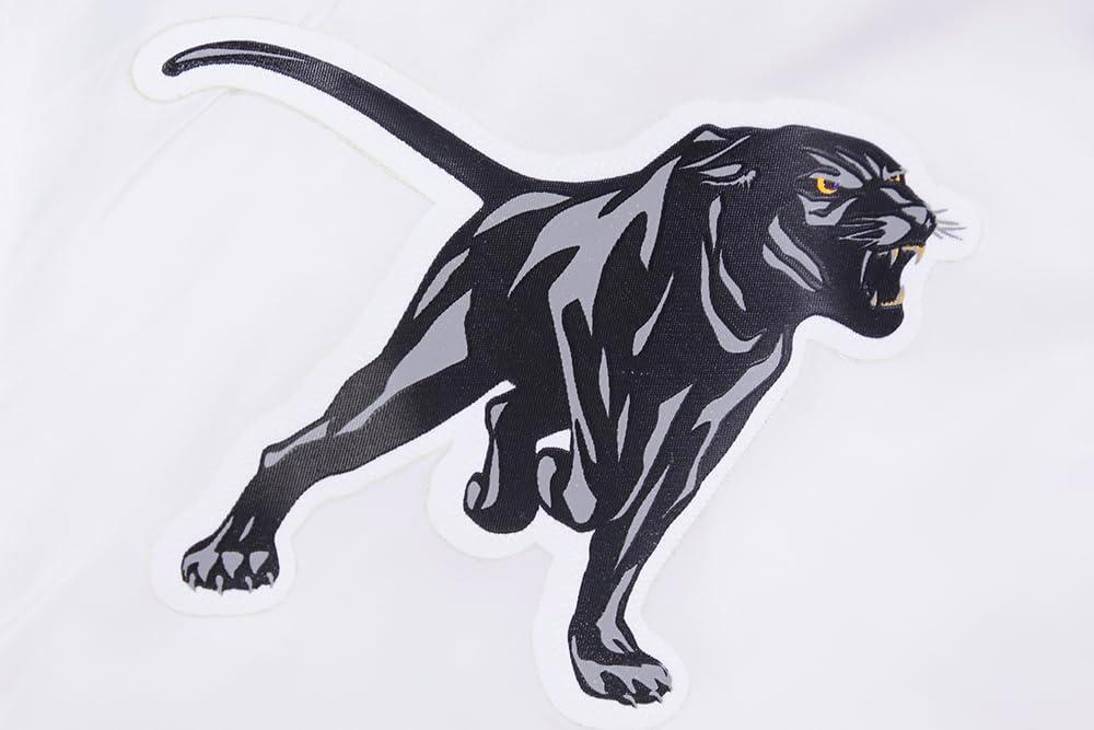 imagePro Standard NCAA mens Mens College Classic Chenille Satin JacketWhite