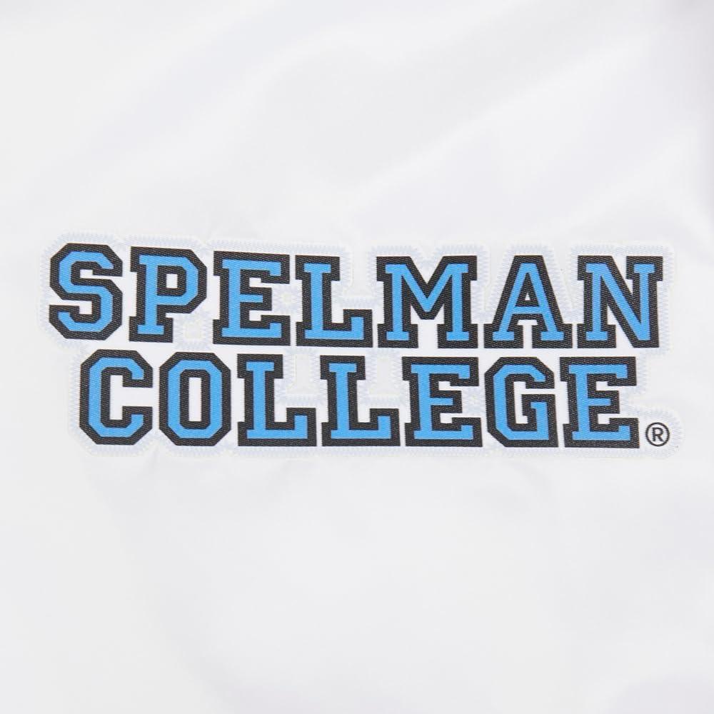 imagePro Standard NCAA mens Mens College Classic Chenille Satin JacketWhite