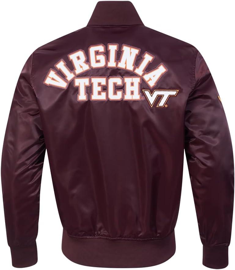 imagePro Standard NCAA mens Mens College Classic Chenille Satin JacketWine