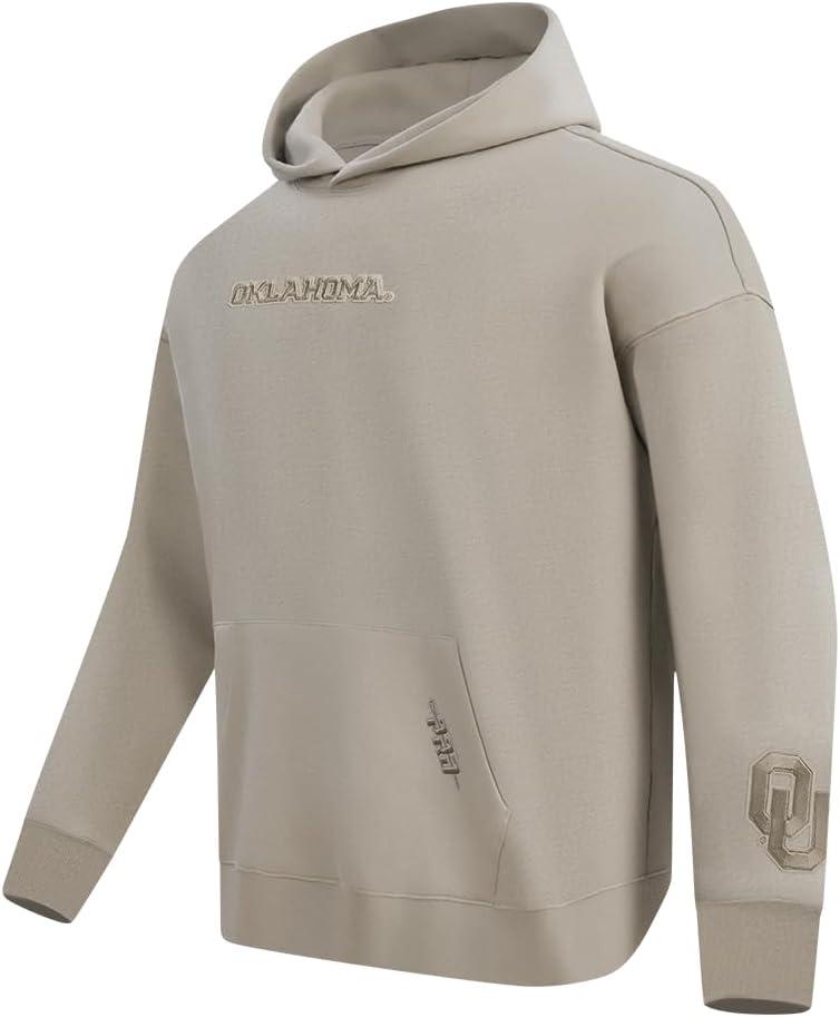 imagePro Standard NCAA mens Mens College Wingspan Fleece Pull Over HoodieTaupe