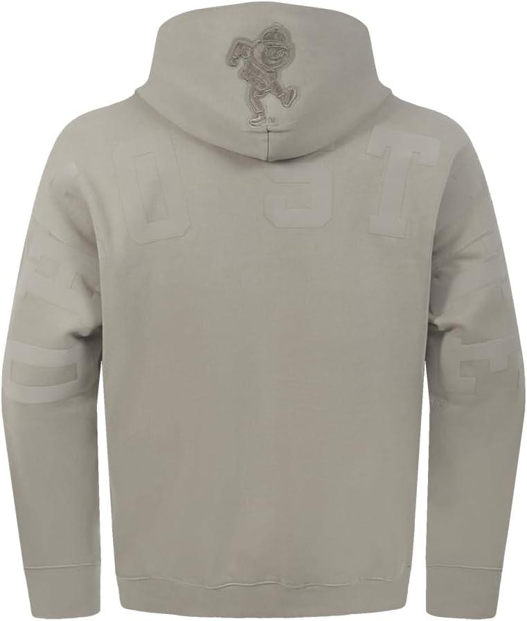 imagePro Standard NCAA mens Mens College Wingspan Fleece Pull Over HoodieTaupe