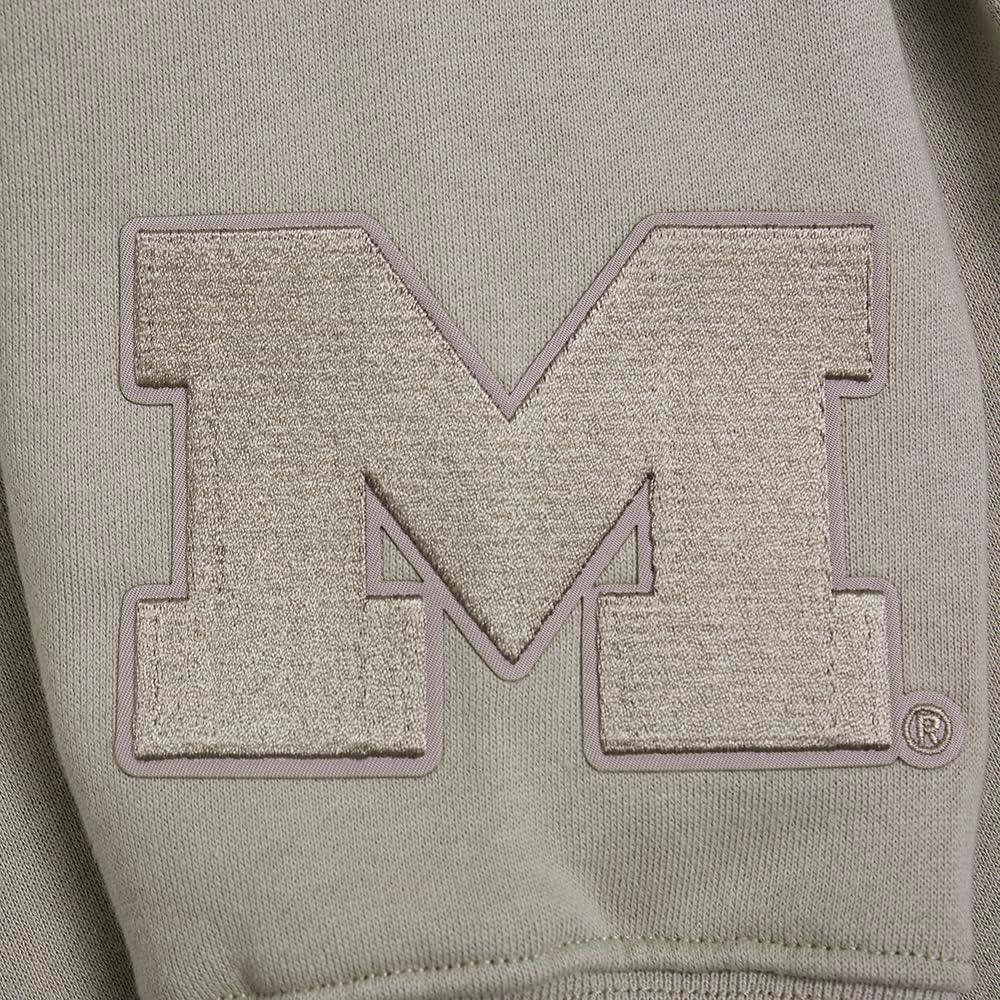 imagePro Standard NCAA mens Mens College Wingspan Fleece Pull Over HoodieTaupe