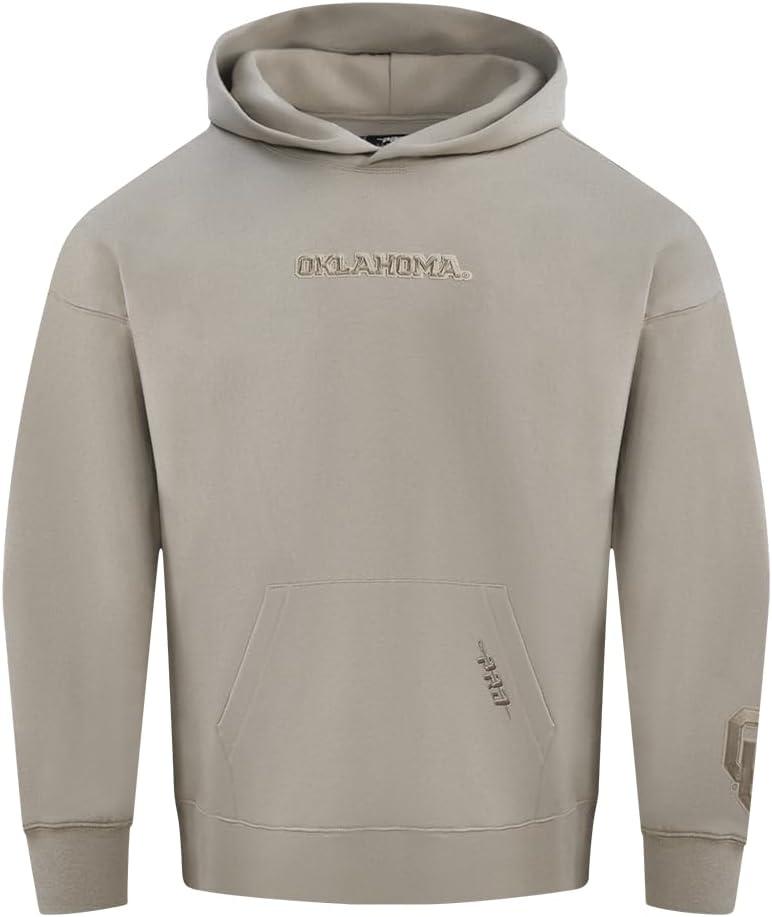 imagePro Standard NCAA mens Mens College Wingspan Fleece Pull Over HoodieTaupe