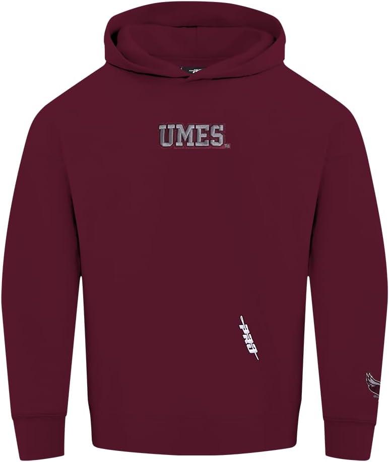 imagePro Standard NCAA mens Mens College Wingspan Fleece Pull Over HoodieWine