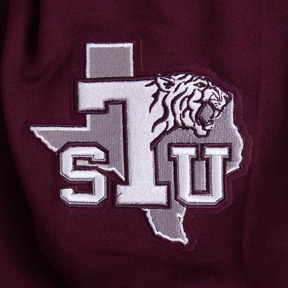 imagePro Standard NCAA mens Mens College Wingspan Fleece Pull Over HoodieWine