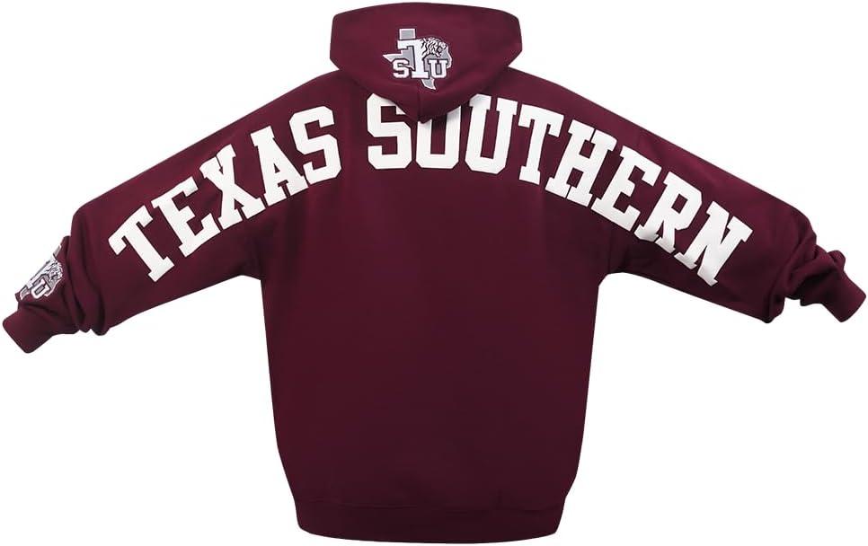 imagePro Standard NCAA mens Mens College Wingspan Fleece Pull Over HoodieWine