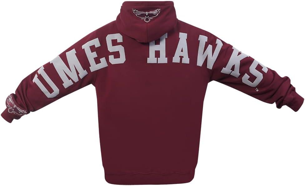 imagePro Standard NCAA mens Mens College Wingspan Fleece Pull Over HoodieWine