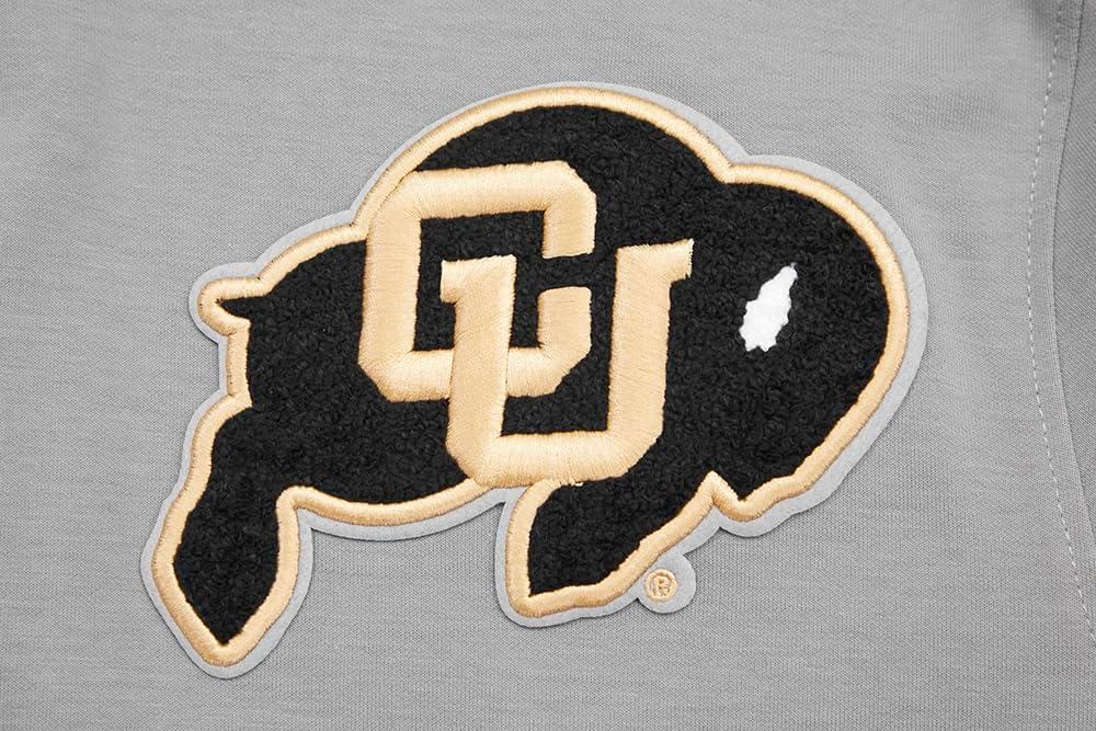 imagePro Standard NCAA mensMale Mens College Classic Chenille Cotton Double Knit Pull Over HoodieGray