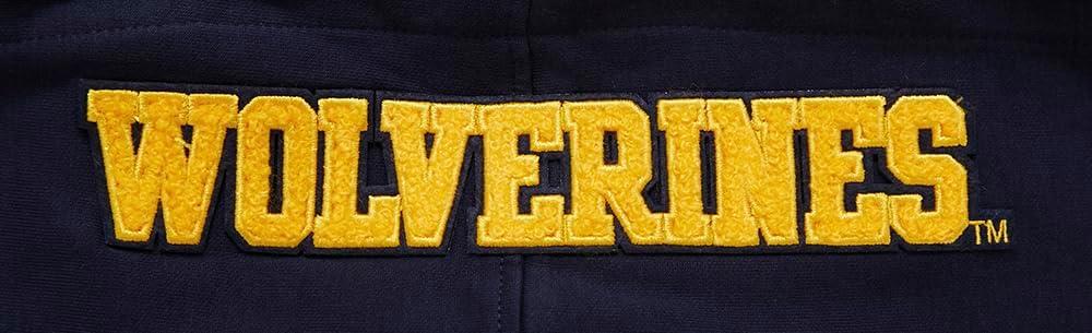 imagePro Standard NCAA mensMale Mens College Classic Chenille Cotton Double Knit Pull Over HoodieMidnight Navy