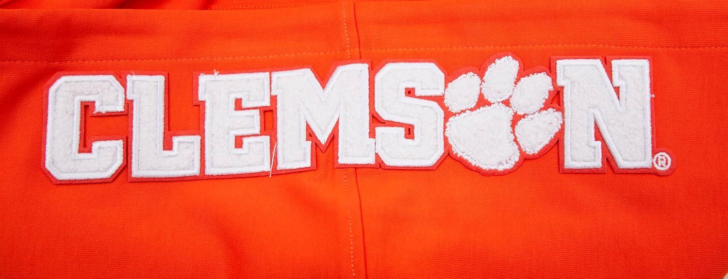 imagePro Standard NCAA mensMale Mens College Classic Chenille Cotton Double Knit Pull Over HoodieOrange