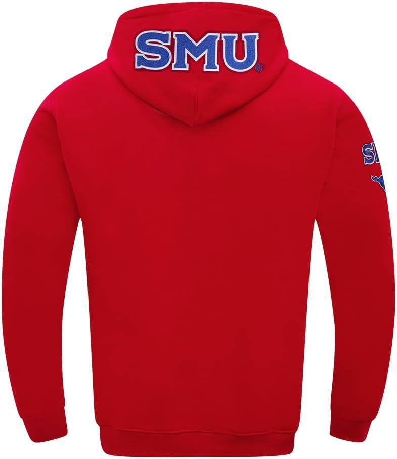 imagePro Standard NCAA mensMale Mens College Classic Chenille Cotton Double Knit Pull Over HoodieRed