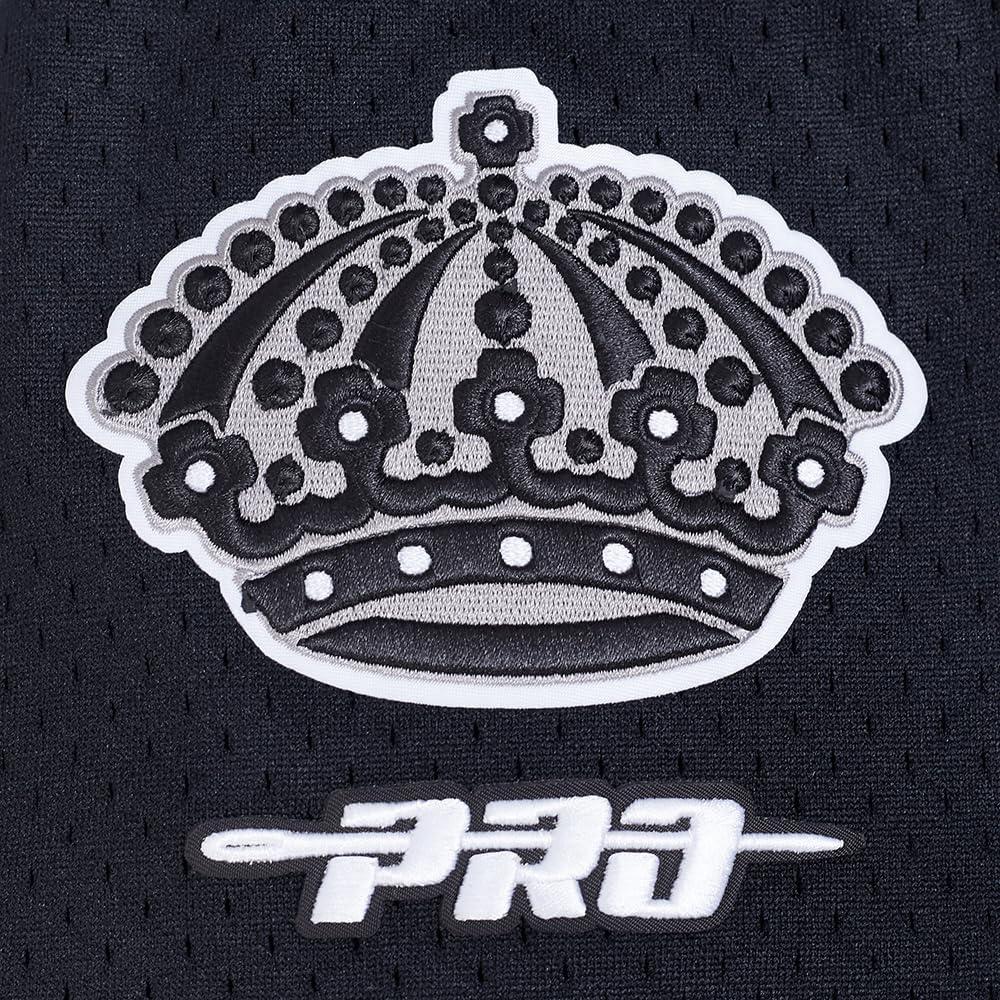 imagePro Standard NHL Mens Mens NHL Mesh Button Down TopBlack