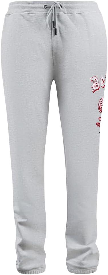 imagePro Standard NHL Mens Mens NHL Old English Brushed Back French Terry SweatpantHeather Grey