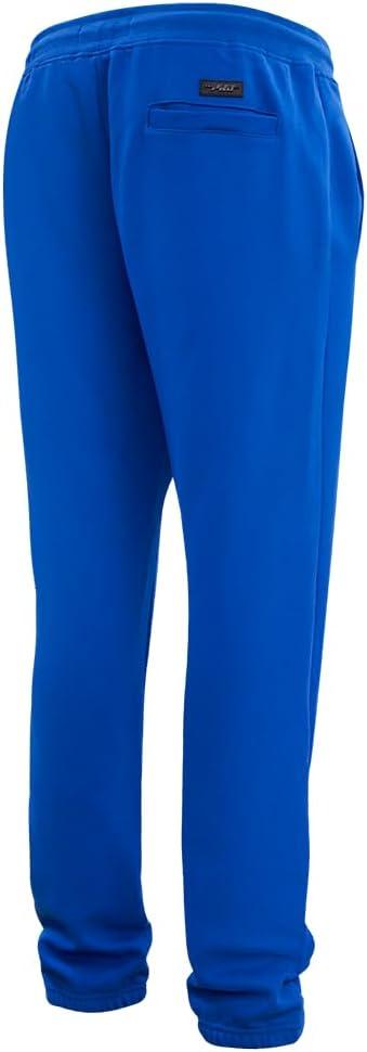 imagePro Standard NHL Mens Mens NHL Old English Brushed Back French Terry SweatpantRoyal Blue