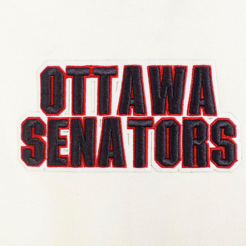 imagePro Standard NHL mens Mens Nhl Retro Classics Brushed Back French Terry Pull Over HoodieEggshell Black