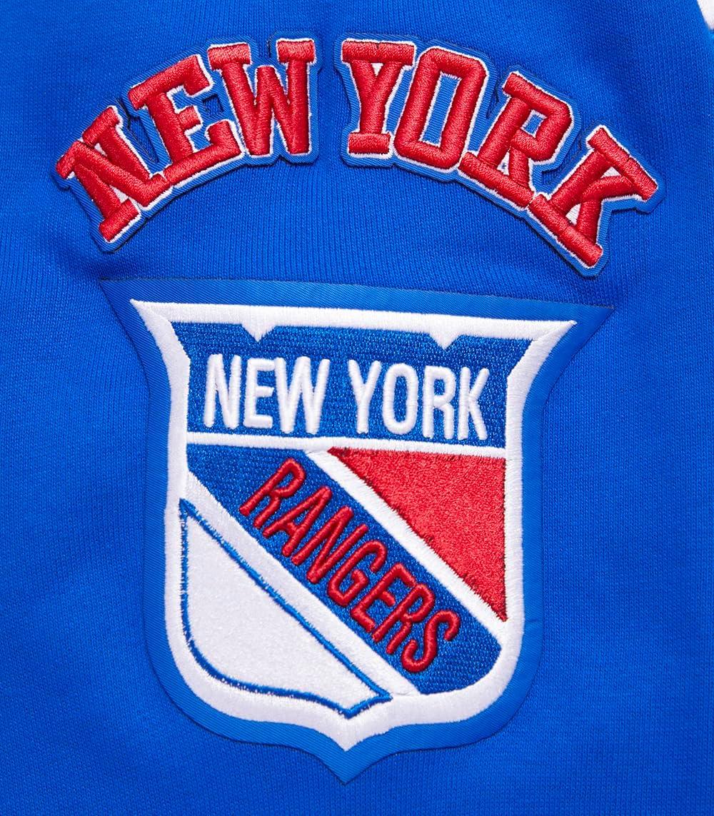 imagePro Standard NHL mens Mens Nhl Retro Classics Brushed Back French Terry Pull Over HoodieRoyal BlueRed