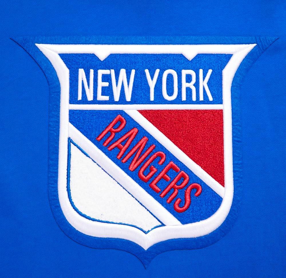 imagePro Standard NHL mens Mens Nhl Retro Classics Brushed Back French Terry Pull Over HoodieRoyal BlueRed