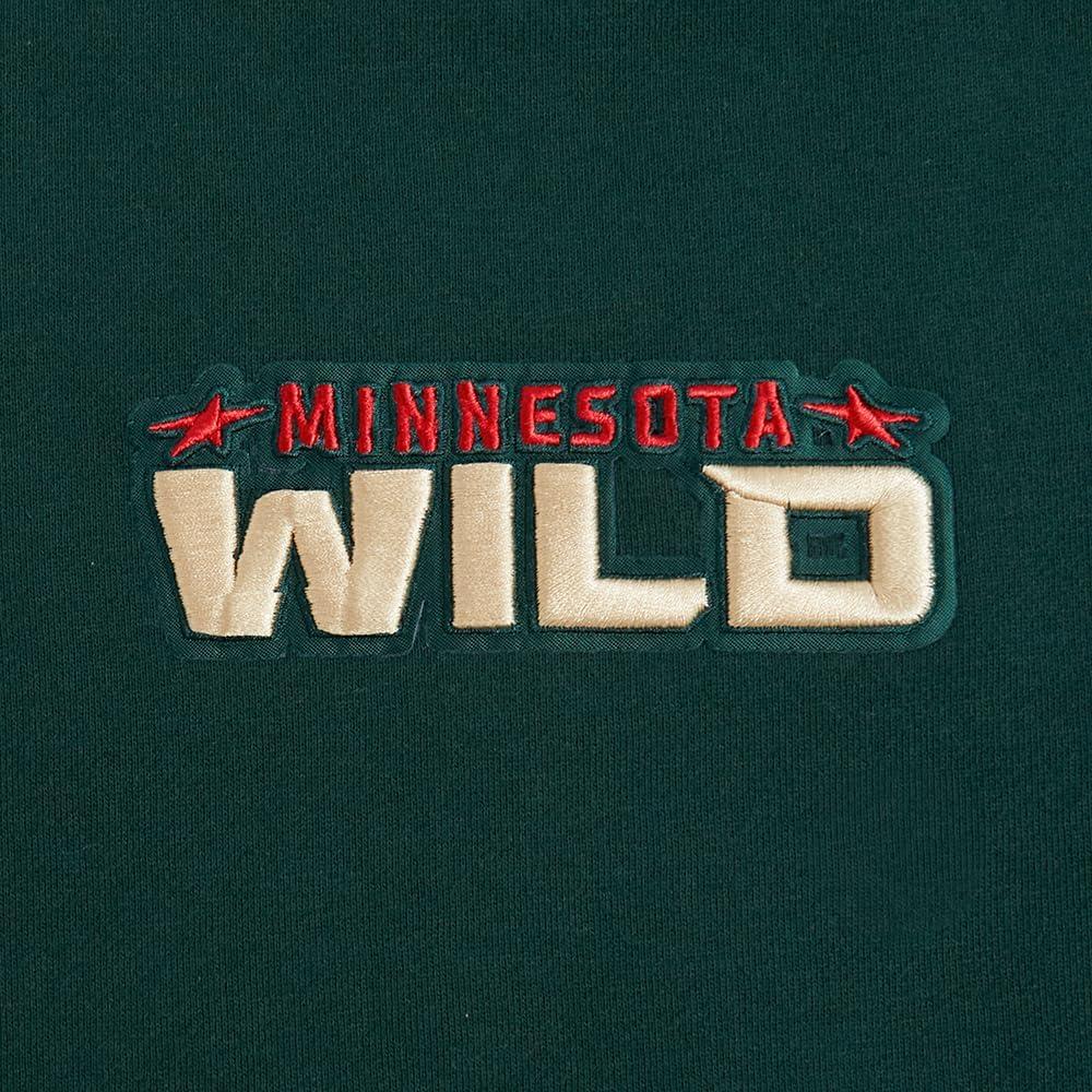 imagePro Standard NHL mens Mens Nhl Wingspan Fleece Crewneck SweatshirtForest Green