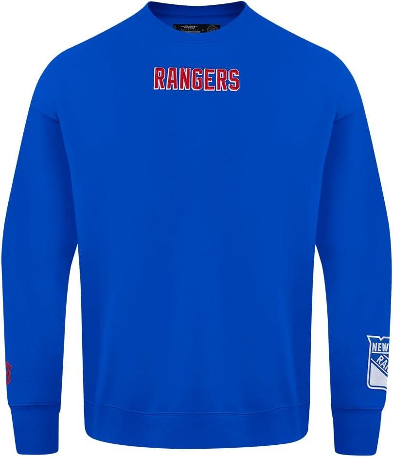 imagePro Standard NHL mens Mens Nhl Wingspan Fleece Crewneck SweatshirtRoyal Blue