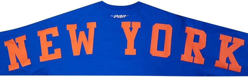 imagePro Standard NHL mens Mens Nhl Wingspan Fleece Crewneck SweatshirtRoyal Blue