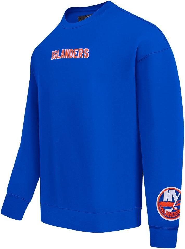 imagePro Standard NHL mens Mens Nhl Wingspan Fleece Crewneck SweatshirtRoyal Blue