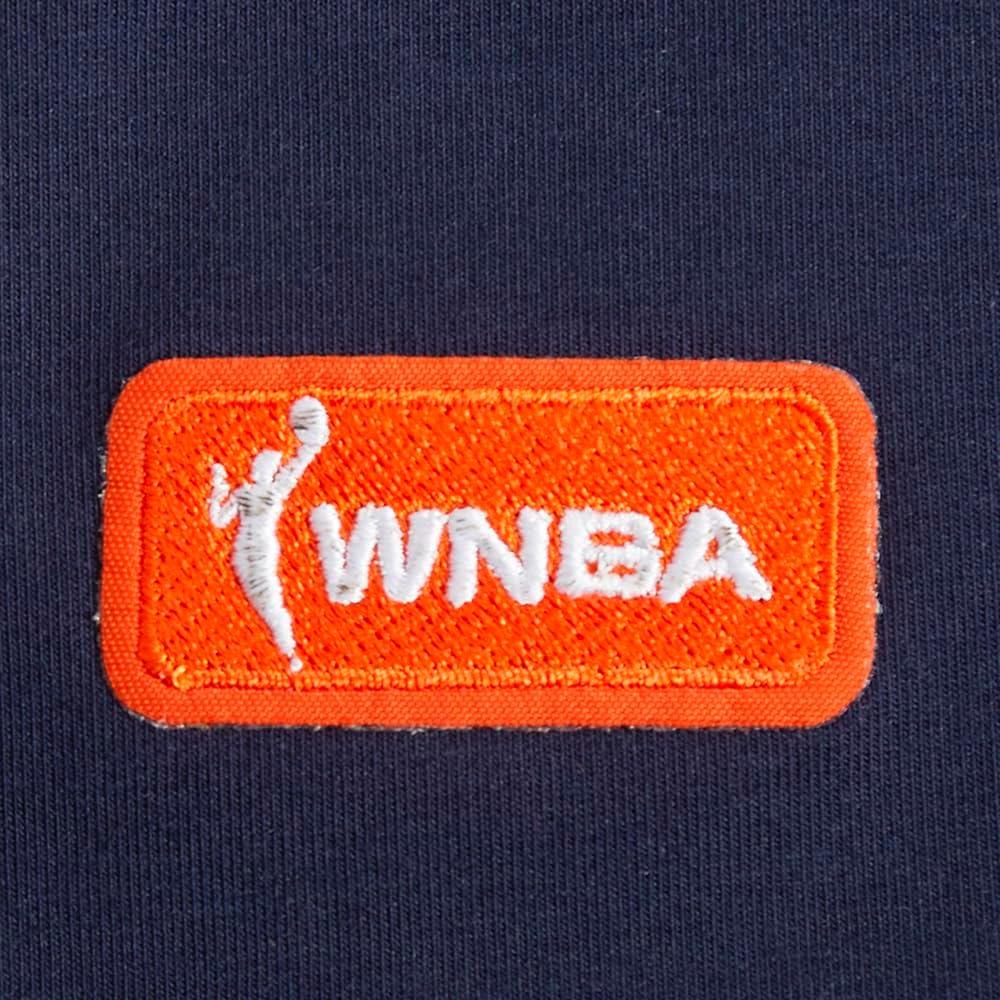 imagePro Standard WNBA Womens Womens WNBA Indiana Fever Classic Player Cotton Short Sleeve Boxy TeeMidnight Navy