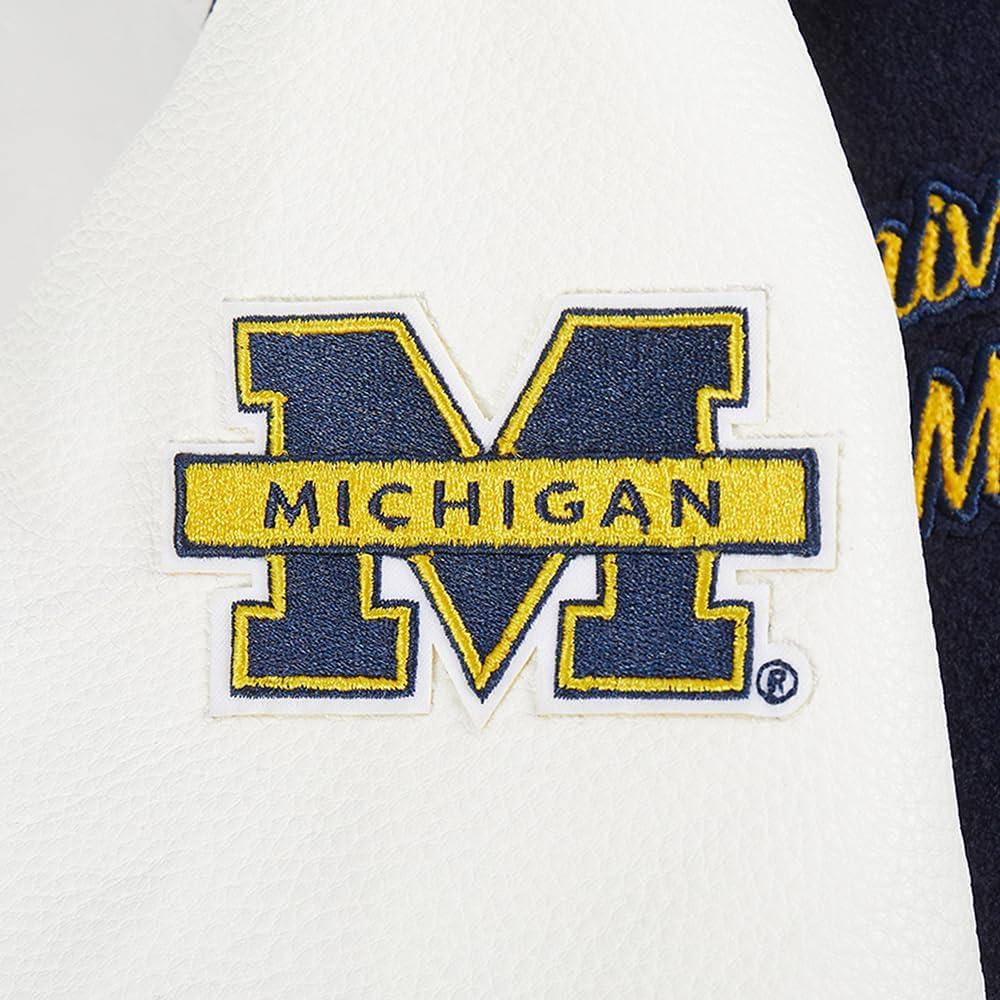 imagePro Standard Womens College Classic Essentials Varsity JacketMidnight NavyWhite