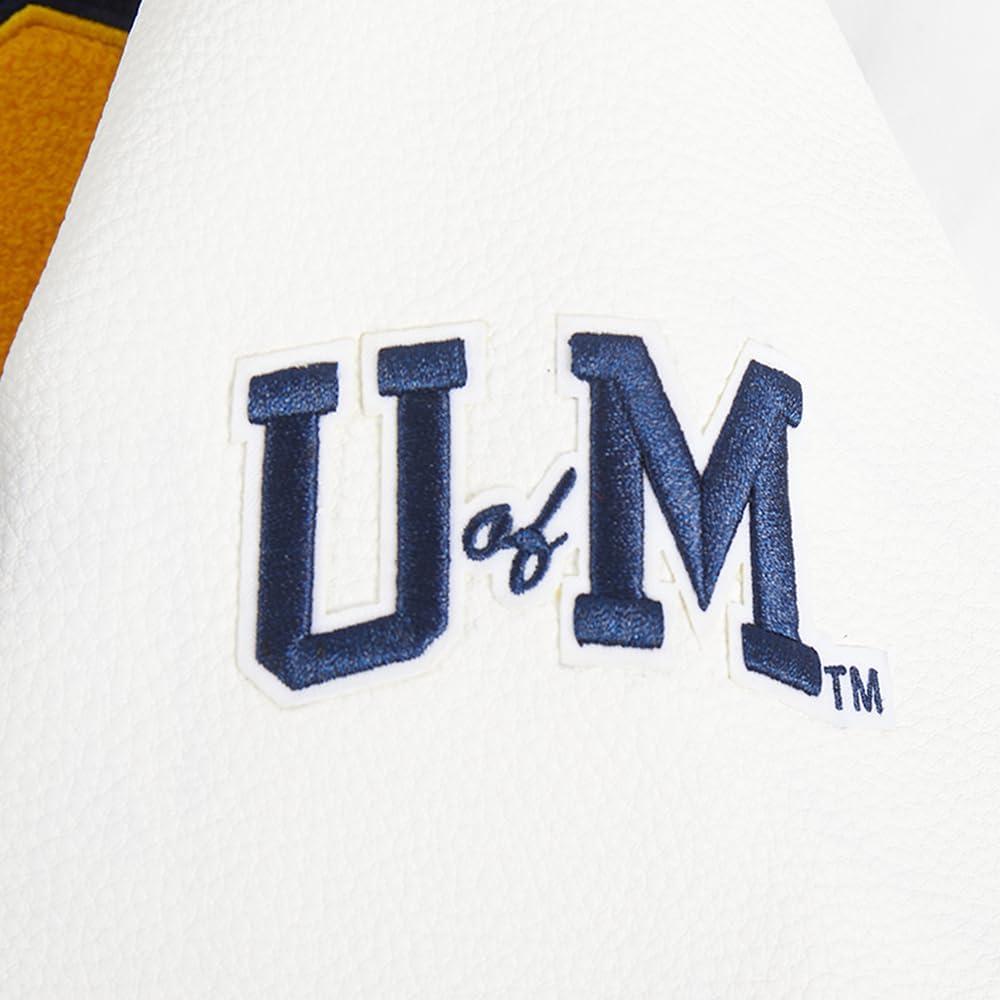 imagePro Standard Womens College Classic Essentials Varsity JacketMidnight NavyWhite