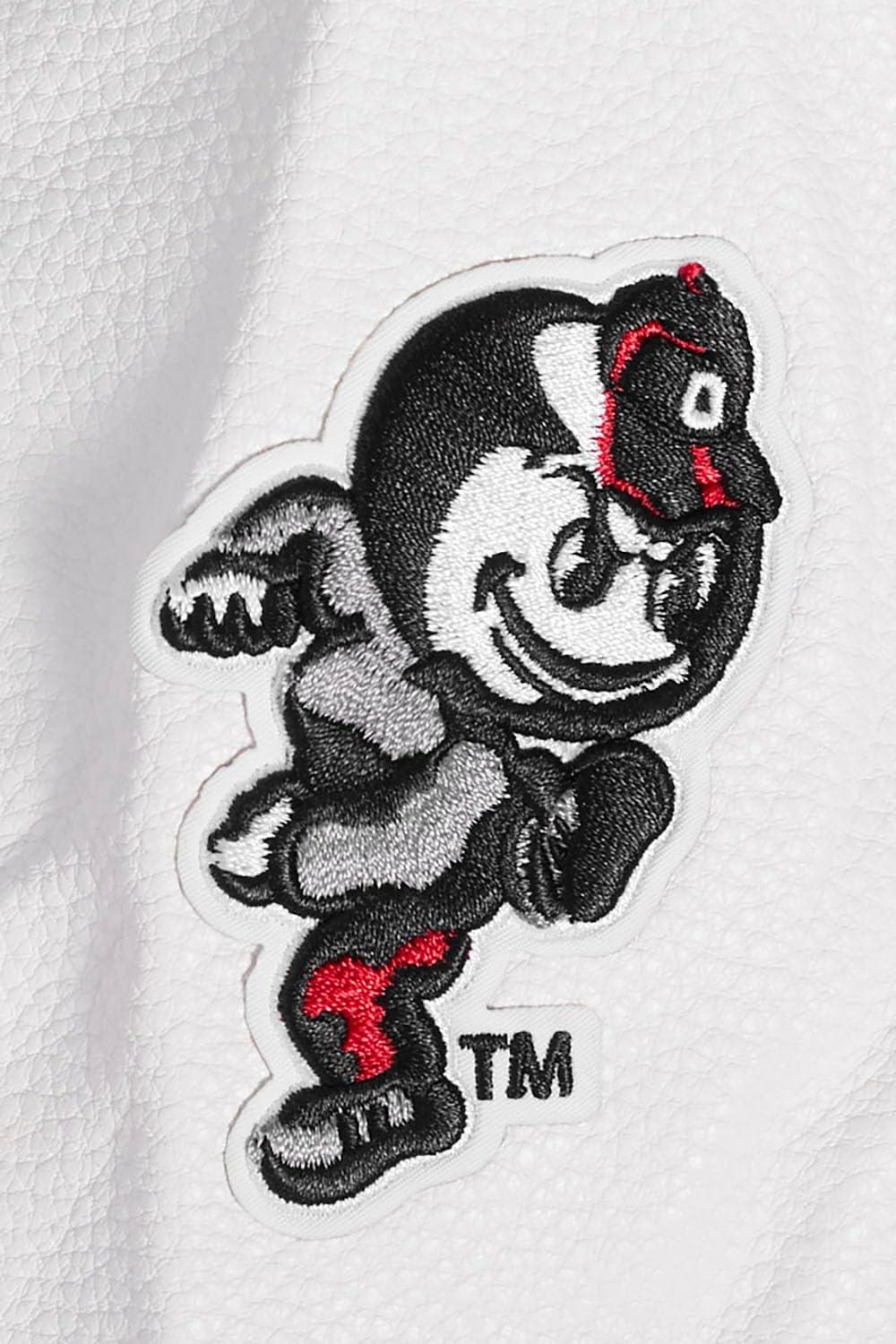 imagePro Standard Womens College Classic Essentials Varsity JacketRedWhite