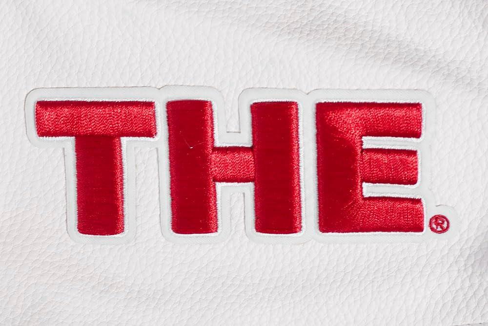 imagePro Standard Womens College Classic Essentials Varsity JacketRedWhite