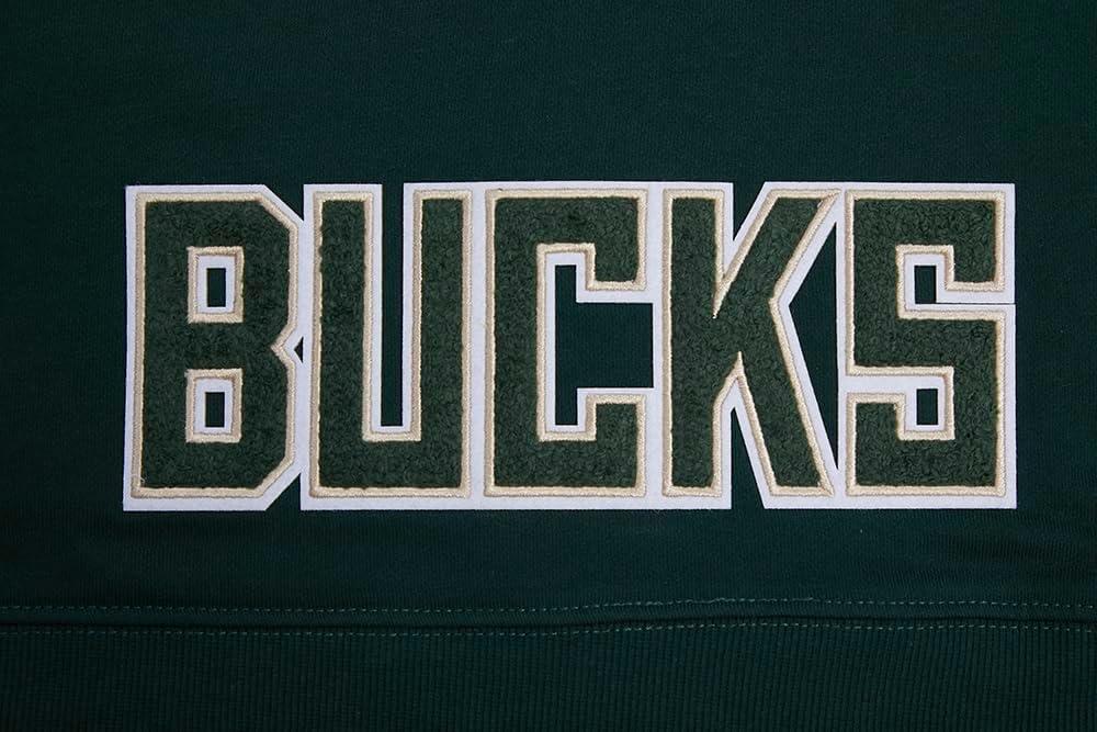 imagePro Standard Womens NBA Classic Chenille Cropped Pullover HoodieForest Green