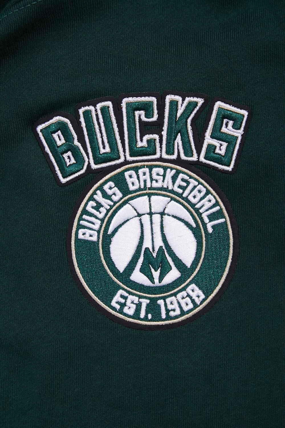 imagePro Standard Womens NBA Classic Chenille Cropped Pullover HoodieForest Green