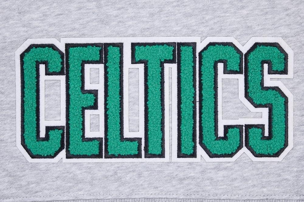 imagePro Standard Womens NBA Classic Chenille Cropped Pullover HoodieHeather Grey