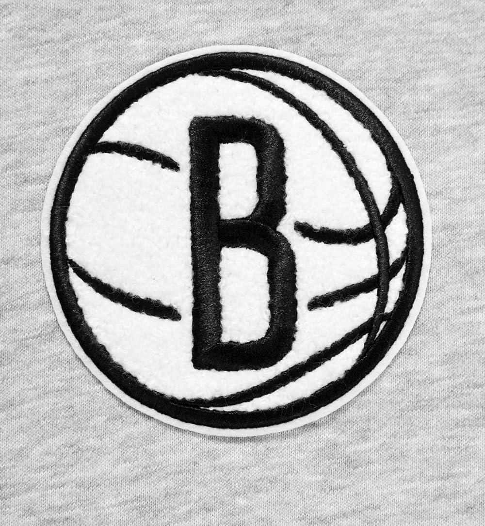 imagePro Standard Womens NBA Classic Chenille Cropped Pullover HoodieHeather Grey