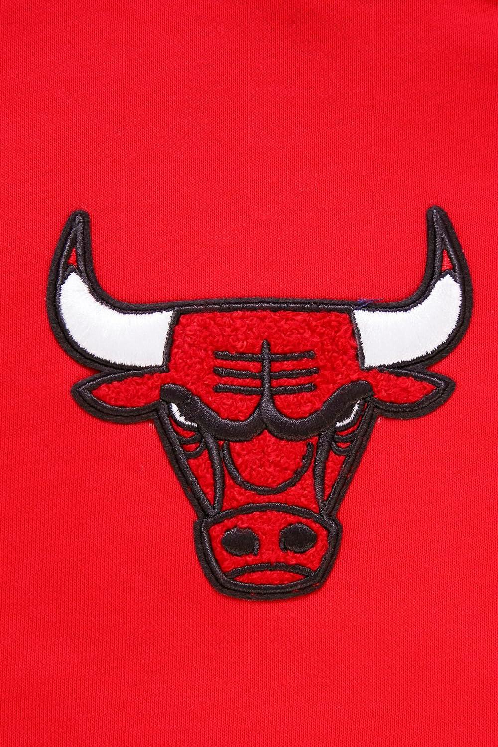 imagePro Standard Womens NBA Classic Chenille Cropped Pullover HoodieRed