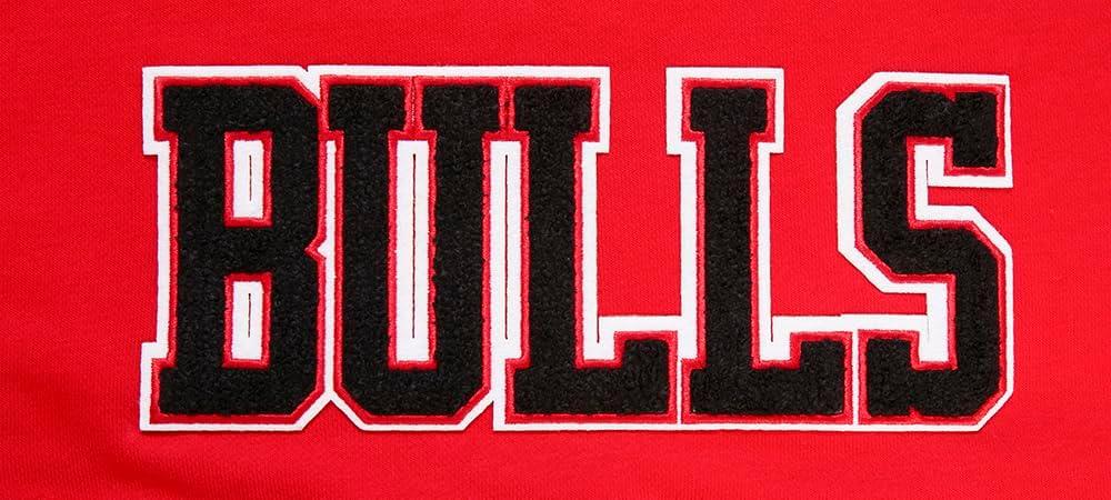 imagePro Standard Womens NBA Classic Chenille Cropped Pullover HoodieRed