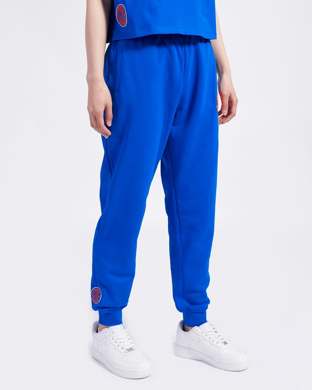 imagePro Standard Womens NBA Old English Rib SweatpantRoyal Blue