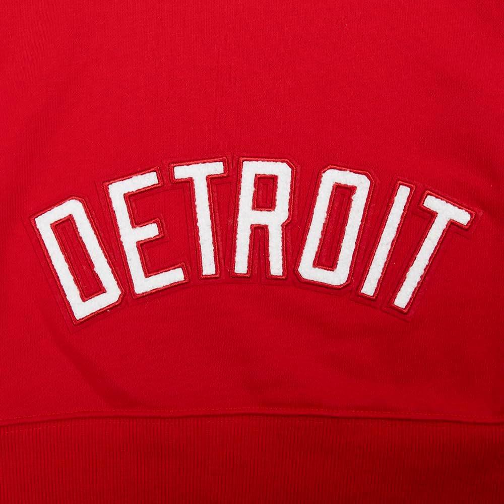 imageWomens NHL Classic Chenille Hoodie DressRed