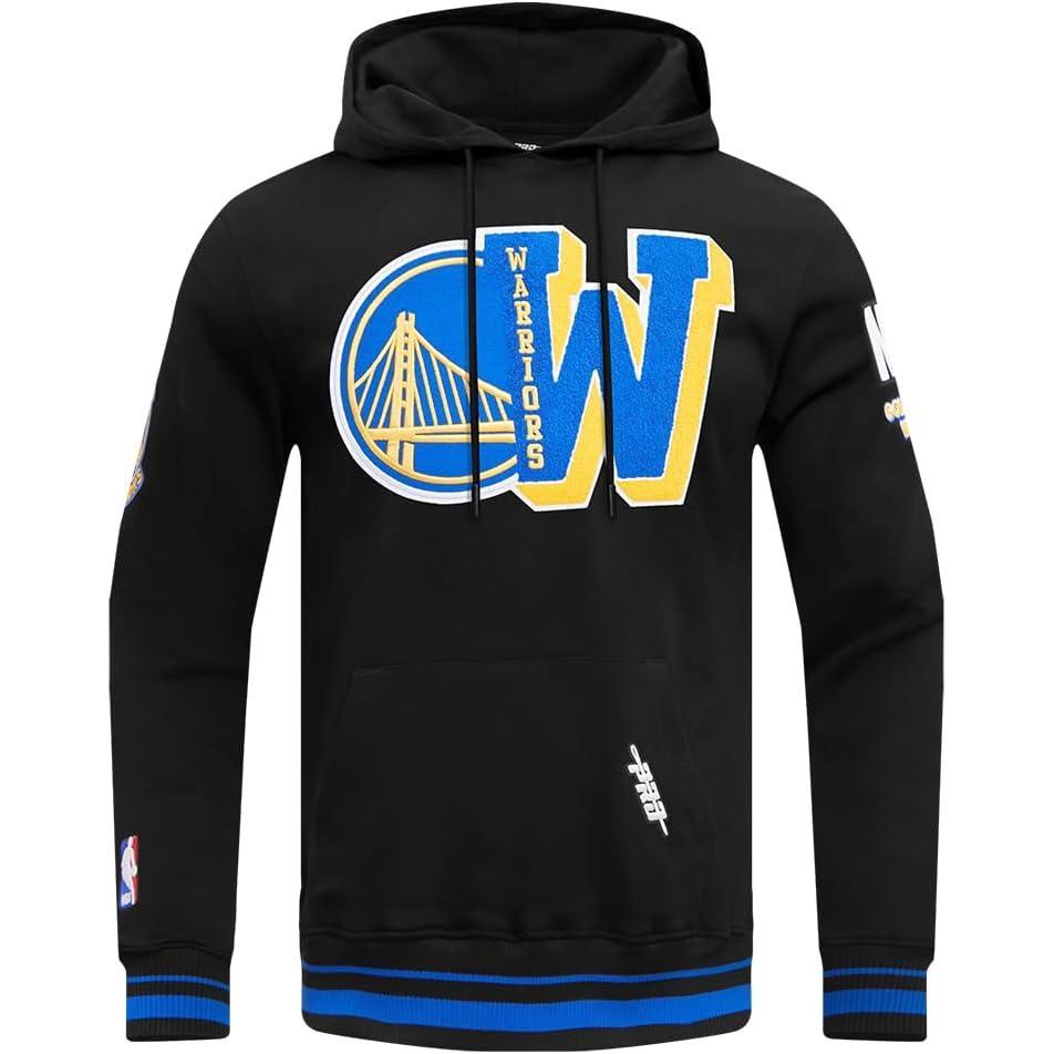 imagePRO STANDARD Mens NBA MASH UP M Rib FLC PO HoodieBlackRoyal BlueBlack
