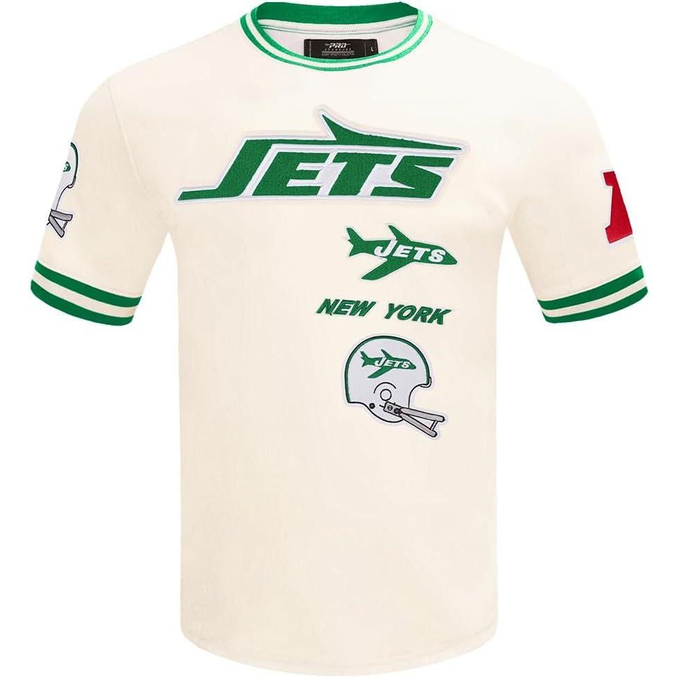 imagePro Standard Mens NFL Retro Classics Short Sleeve TeeEggshell Kelly Green