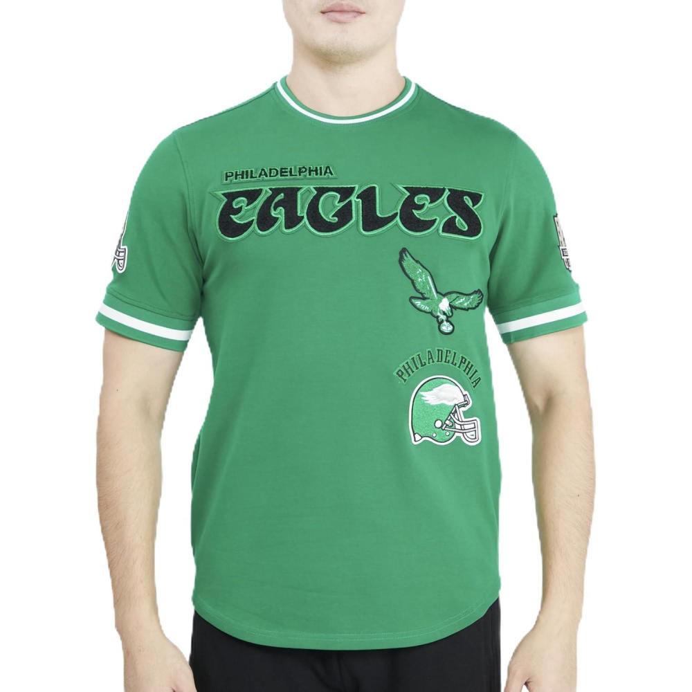 imagePro Standard Mens NFL Retro Classics Short Sleeve TeeKelly Green