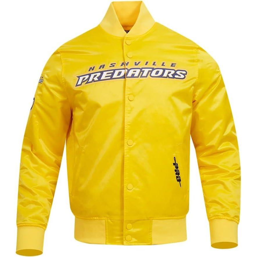 imagePro Standard Mens NHL Classic Satin JacketYellow