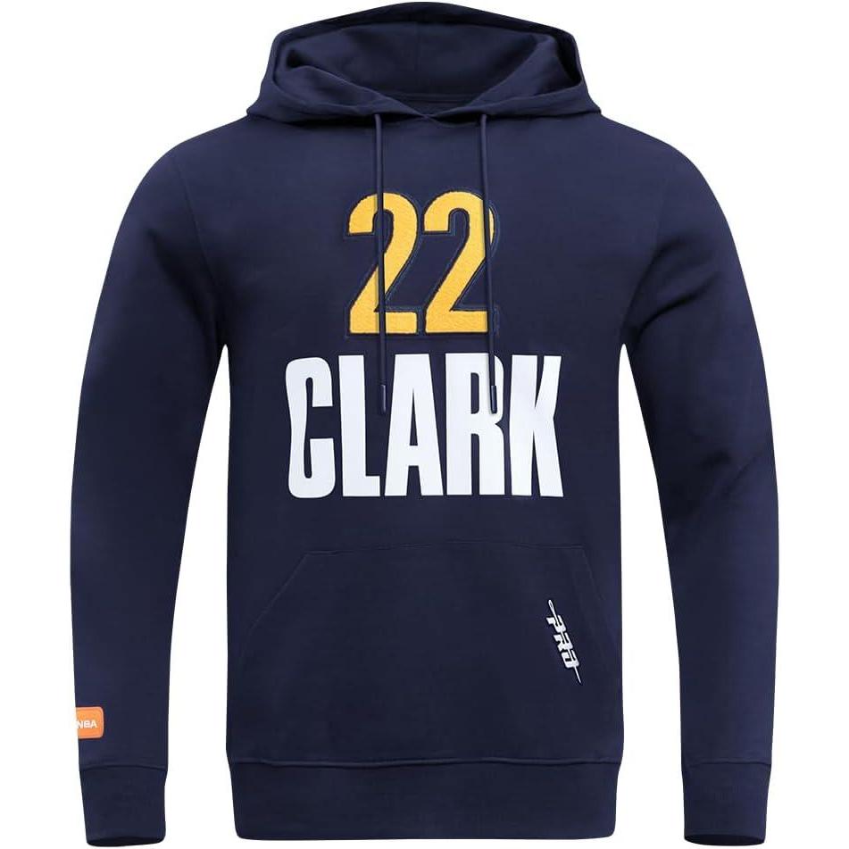imagePro Standard Mens WNBA Indiana Fever Classic Player Name And Number Pull Over HoodieMidnight Navy