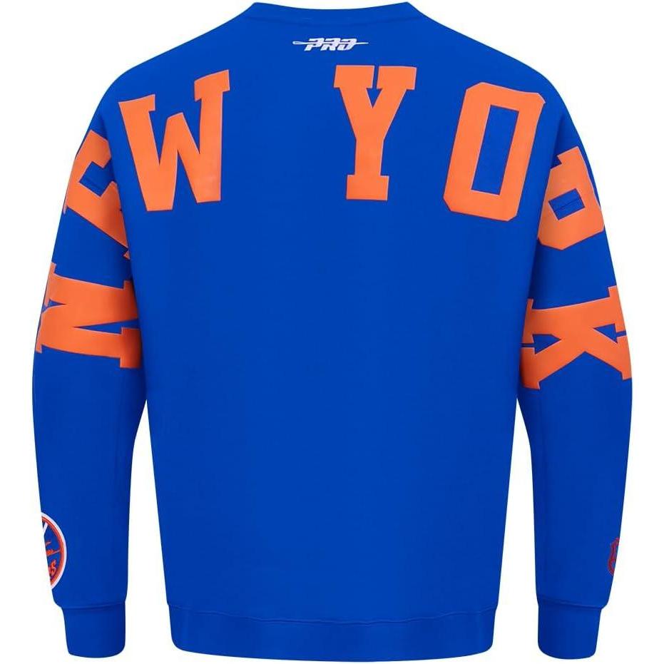 imagePro Standard NHL mens Mens Nhl Wingspan Fleece Crewneck SweatshirtRoyal Blue